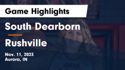 South Dearborn  vs Rushville  Game Highlights - Nov. 11, 2023