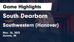 South Dearborn  vs Southwestern  (Hanover) Game Highlights - Nov. 18, 2023