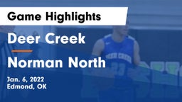 Deer Creek  vs Norman North  Game Highlights - Jan. 6, 2022