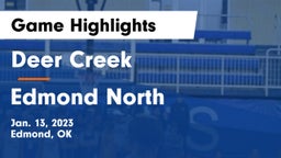 Deer Creek  vs Edmond North  Game Highlights - Jan. 13, 2023