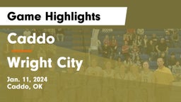 Caddo  vs Wright City  Game Highlights - Jan. 11, 2024