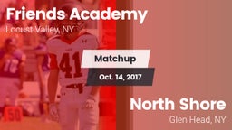 Matchup: Friends Academy vs. North Shore  2017