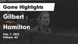 Gilbert  vs Hamilton Game Highlights - Feb. 7, 2023