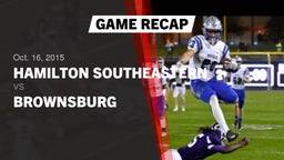 Recap: Hamilton Southeastern  vs. Brownsburg  2015