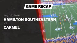 Recap: Hamilton Southeastern  vs. Carmel  2016