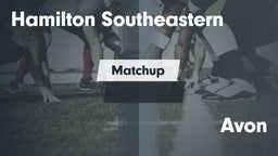 Matchup: Hamilton SE vs. Avon  2016
