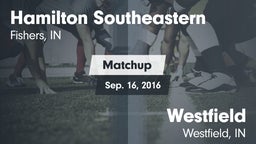 Matchup: Hamilton SE vs. Westfield  2016