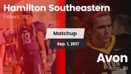 Matchup: Hamilton SE vs. Avon  2017