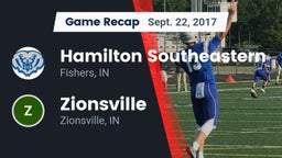 Recap: Hamilton Southeastern  vs. Zionsville  2017
