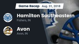 Recap: Hamilton Southeastern  vs. Avon  2018