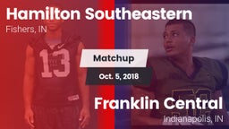 Matchup: Hamilton SE vs. Franklin Central  2018