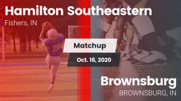 Matchup: Hamilton SE vs. Brownsburg  2020
