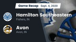 Recap: Hamilton Southeastern  vs. Avon  2020