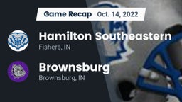 Recap: Hamilton Southeastern  vs. Brownsburg  2022