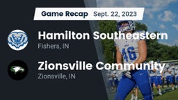 Recap: Hamilton Southeastern  vs. Zionsville Community  2023
