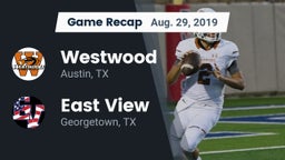 Recap: Westwood  vs. East View  2019