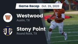 Recap: Westwood  vs. Stony Point  2020