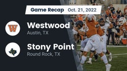 Recap: Westwood  vs. Stony Point  2022