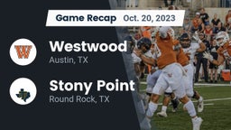 Recap: Westwood  vs. Stony Point  2023