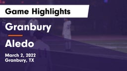 Granbury  vs Aledo  Game Highlights - March 2, 2022