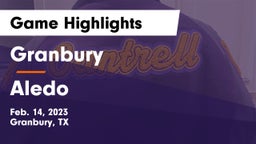 Granbury  vs Aledo  Game Highlights - Feb. 14, 2023