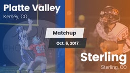 Matchup: Platte Valley High vs. Sterling  2017