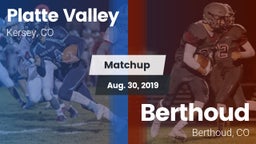 Matchup: Platte Valley High vs. Berthoud  2019