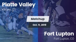 Matchup: Platte Valley High vs. Fort Lupton  2019
