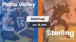 Matchup: Platte Valley High vs. Sterling  2019