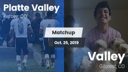 Matchup: Platte Valley High vs. Valley  2019