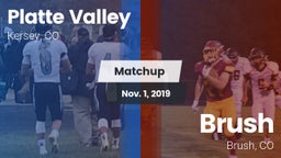 Matchup: Platte Valley High vs. Brush  2019