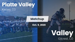 Matchup: Platte Valley High vs. Valley  2020