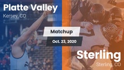 Matchup: Platte Valley High vs. Sterling  2020