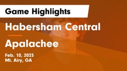 Habersham Central vs Apalachee Game Highlights - Feb. 10, 2023
