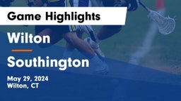 Wilton  vs Southington  Game Highlights - May 29, 2024