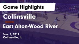 Collinsville  vs East Alton-Wood River  Game Highlights - Jan. 5, 2019