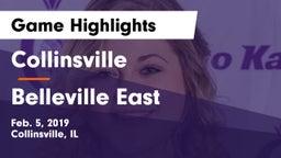 Collinsville  vs Belleville East  Game Highlights - Feb. 5, 2019