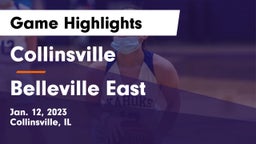 Collinsville  vs Belleville East  Game Highlights - Jan. 12, 2023
