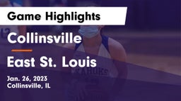 Collinsville  vs East St. Louis  Game Highlights - Jan. 26, 2023
