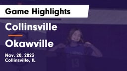 Collinsville  vs Okawville  Game Highlights - Nov. 20, 2023