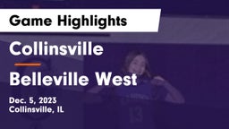 Collinsville  vs Belleville West  Game Highlights - Dec. 5, 2023