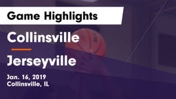 Collinsville  vs Jerseyville  Game Highlights - Jan. 16, 2019