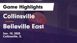 Collinsville  vs Belleville East  Game Highlights - Jan. 10, 2020