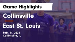 Collinsville  vs East St. Louis  Game Highlights - Feb. 11, 2021