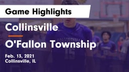 Collinsville  vs O'Fallon Township  Game Highlights - Feb. 13, 2021