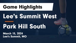 Lee's Summit West  vs Park Hill South  Game Highlights - March 15, 2024