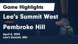 Lee's Summit West  vs Pembroke Hill  Game Highlights - April 8, 2024