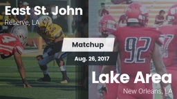 Matchup: East St. John vs. Lake Area  2017