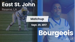 Matchup: East St. John vs. Bourgeois  2017
