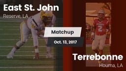 Matchup: East St. John vs. Terrebonne  2017